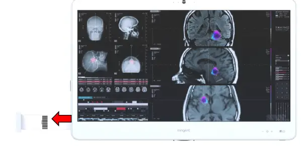 tangent M24T Medix 24 Inch Medical Computer fig 12