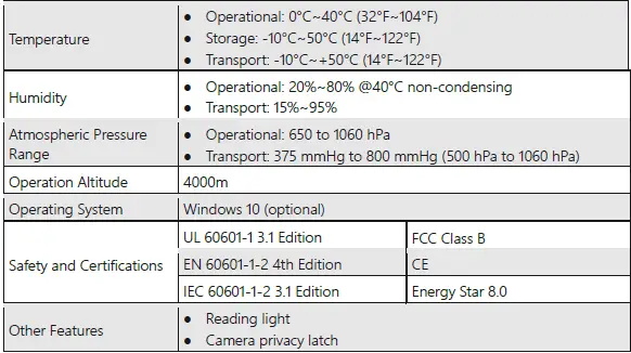tangent M24T Medix 24 Inch Medical Computer fig 15