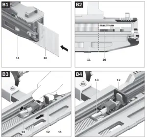 BOSCH GSK 64 Pneumatic Angled Brad Finish Nailer - 3