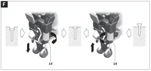 BOSCH GSK 64 Pneumatic Angled Brad Finish Nailer - 6