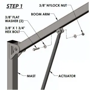 Aqua Creek F EZPL2 02 EZ 2 Pool Lift - Assembly Instructions