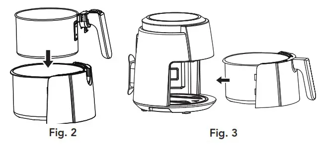 wilfa AF1B 350 Electric Air Fryer - ASSEMBLING 2