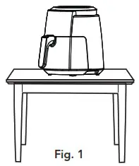 wilfa AF1B 350 Electric Air Fryer - ASSEMBLING