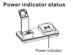 Yfw Technology YFWW006 3 in 1 Wireless Charging Stand - fig1