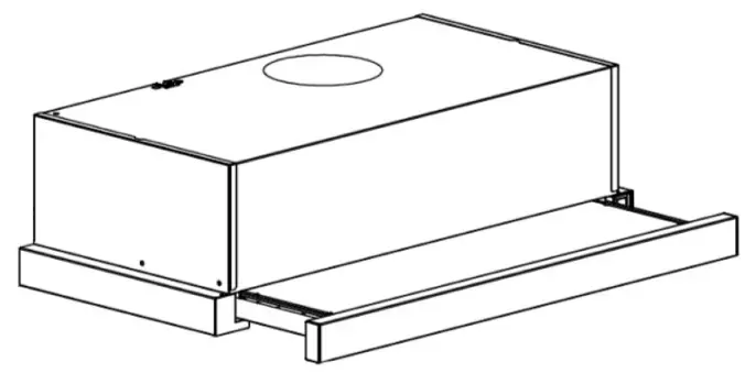 CANDY CBT625 1X Cooker Hood