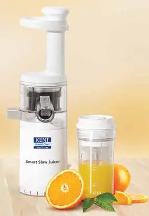 KENT Smart Slow Juicer with 80W Motor-