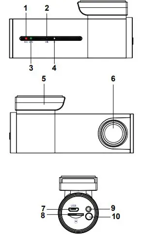Uniden DASH VIEW 30R Vehicle Recorder - DASH View 30