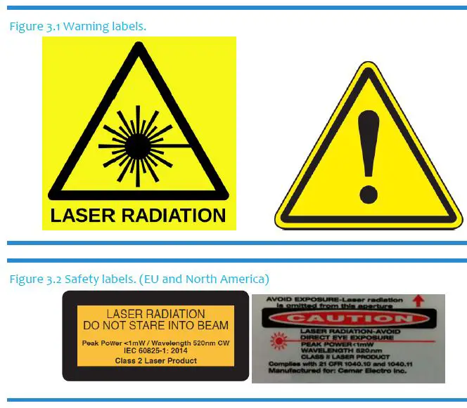 Safety Labels for Maxx-606 607 Units
