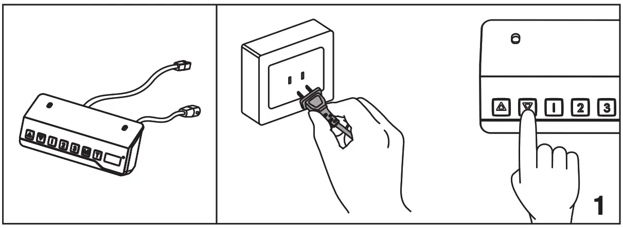 V7 DTMWS Adjustable Mobile Workstation - usb connected