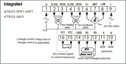 BEOK TR33 Large LCD Screen Smart Thermostat last 2