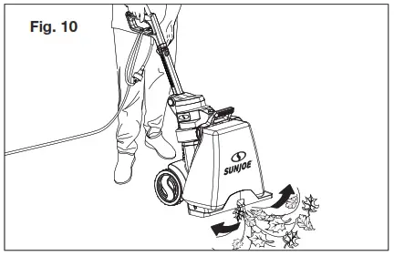 SUNJOE Outdoor Electric Vacuum Blower - 111