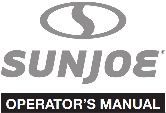 SUNJOE Outdoor Electric Vacuum Blower - Logo