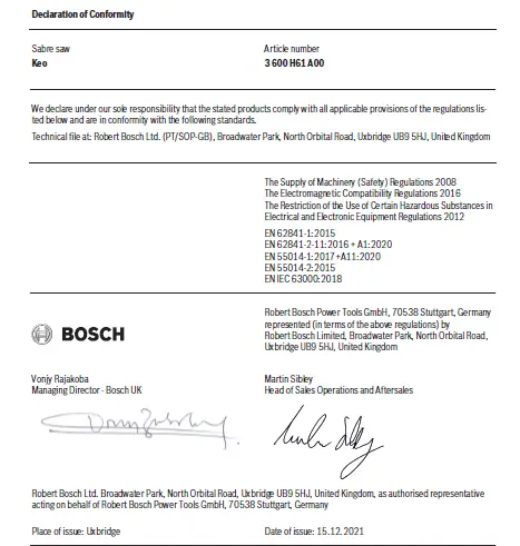 BOSCH-BOKEOG-Keo-10.8V Cordless Reciprocating-Pruning-Saw-FIG-1