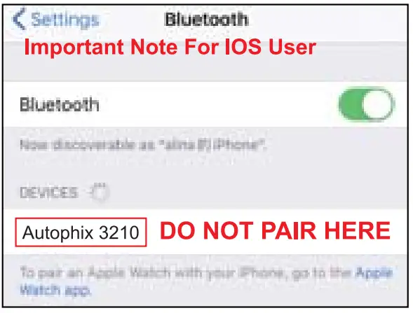 AUTOPHIX 3210 Bluetooth OBD2 Scanner Enhanced Universal Car Diagnostic Scanner - app 3
