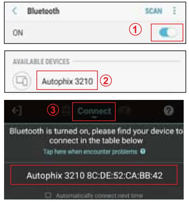 AUTOPHIX 3210 Bluetooth OBD2 Scanner Enhanced Universal Car Diagnostic Scanner - app 4