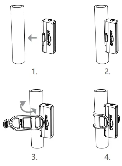 OLIGHT 6972378121073 Seemee 30 Bike Lights - INSTALL