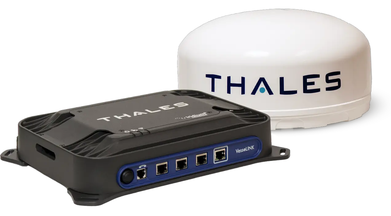 THALES VesseLIN- Iridium-Certus-Maritime-Satellite-Communications-System-