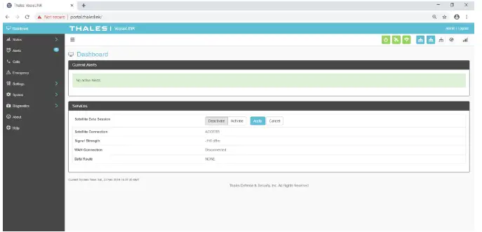 THALES VesseLIN- Iridium-Certus-Maritime-Satellite-Communications-System-FIG 2