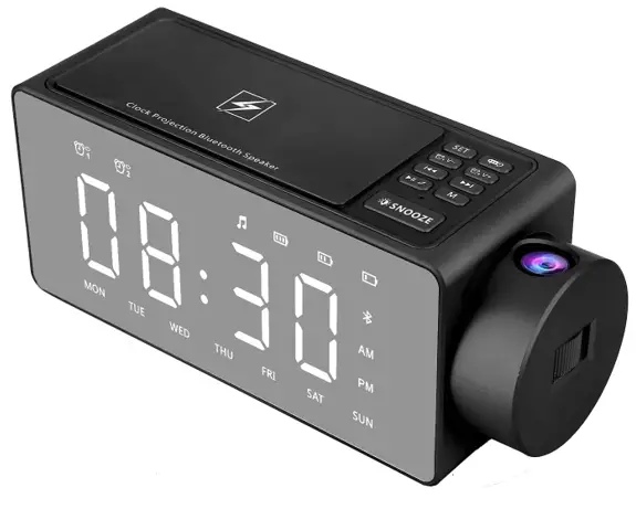 PROZIS ERLY Digital Alarm Clock and Wireless Speaker 1