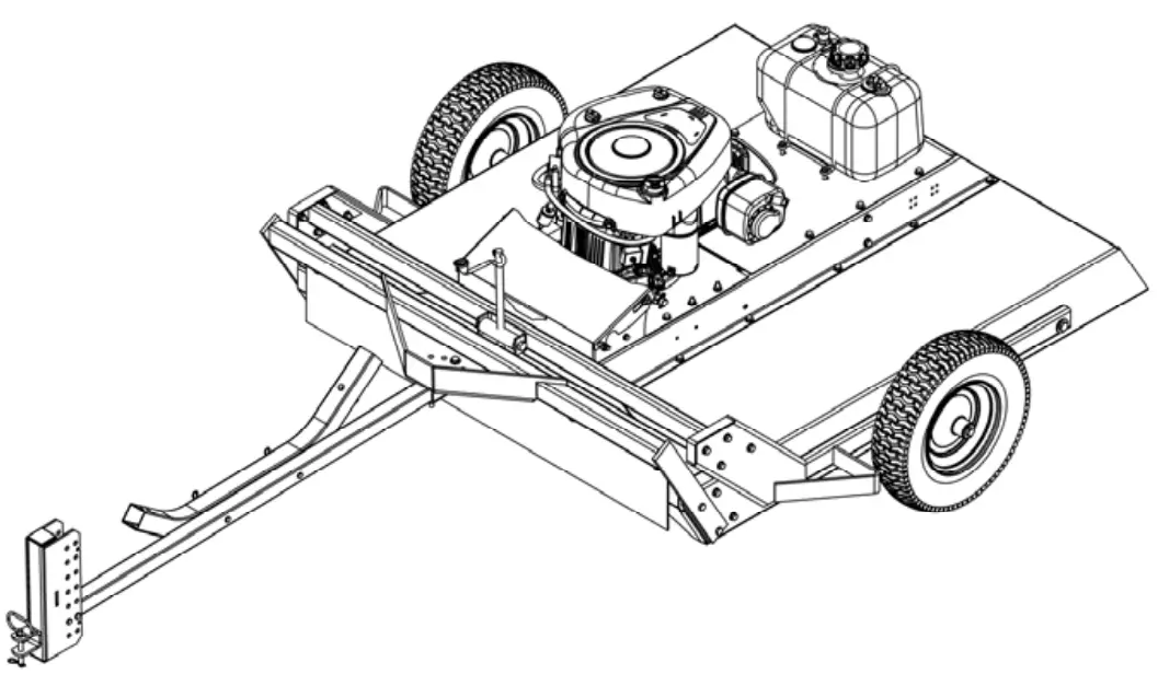 SWISHER RC14544BS 44 Inch Country Cut Trail Cutte-