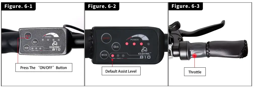 ECOTRIC C-VOR26810-MB Vortex Electric City Bike FIG 13