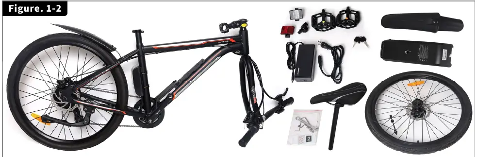 ECOTRIC C-VOR26810-MB Vortex Electric City Bike FIG 2