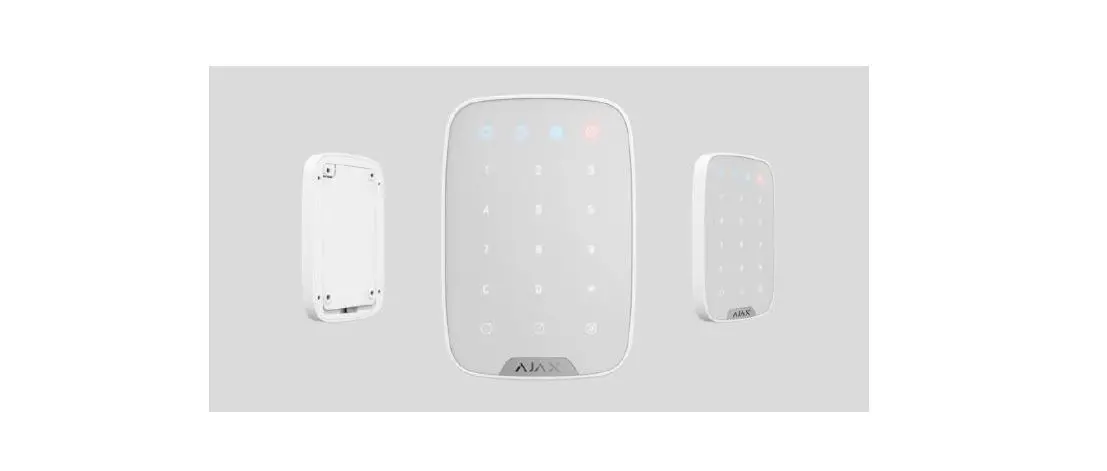 Ajax 8706 Touch Keypad User Manual Ajax 8706 Touch Keypad User Manual