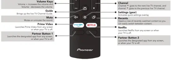 Voice remote
