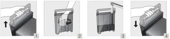 KRUPS EA873 Semi Automatic Espresso Machine - CLEAN THE WATER TANK REGULARLY