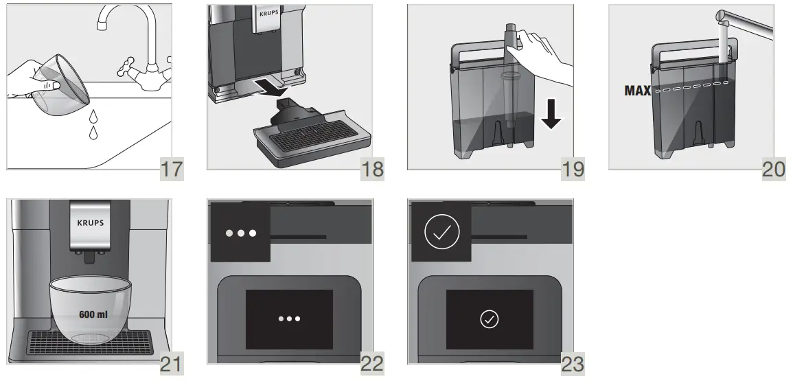 KRUPS EA873 Semi Automatic Espresso Machine - Fig 5