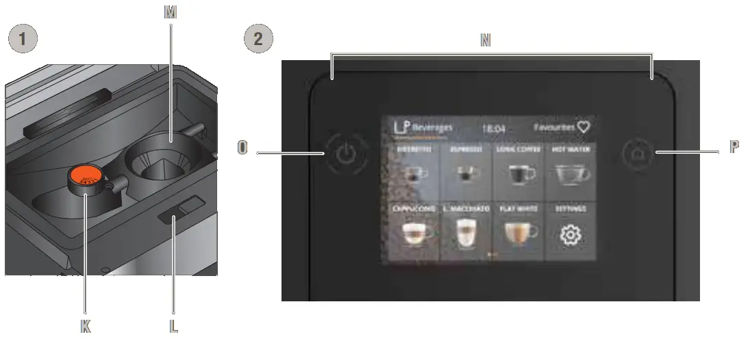 KRUPS EA873 Semi Automatic Espresso Machine - Parts 2