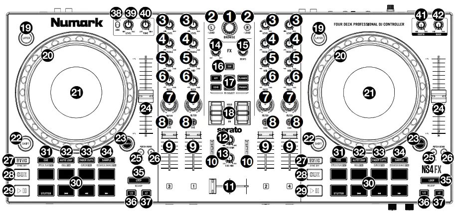 Numark-NS4FX-4-Channel-DJ-Controller-2