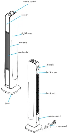 KLARSTEIN 10032003 Hightower Heat Patio Heater - FIG 1