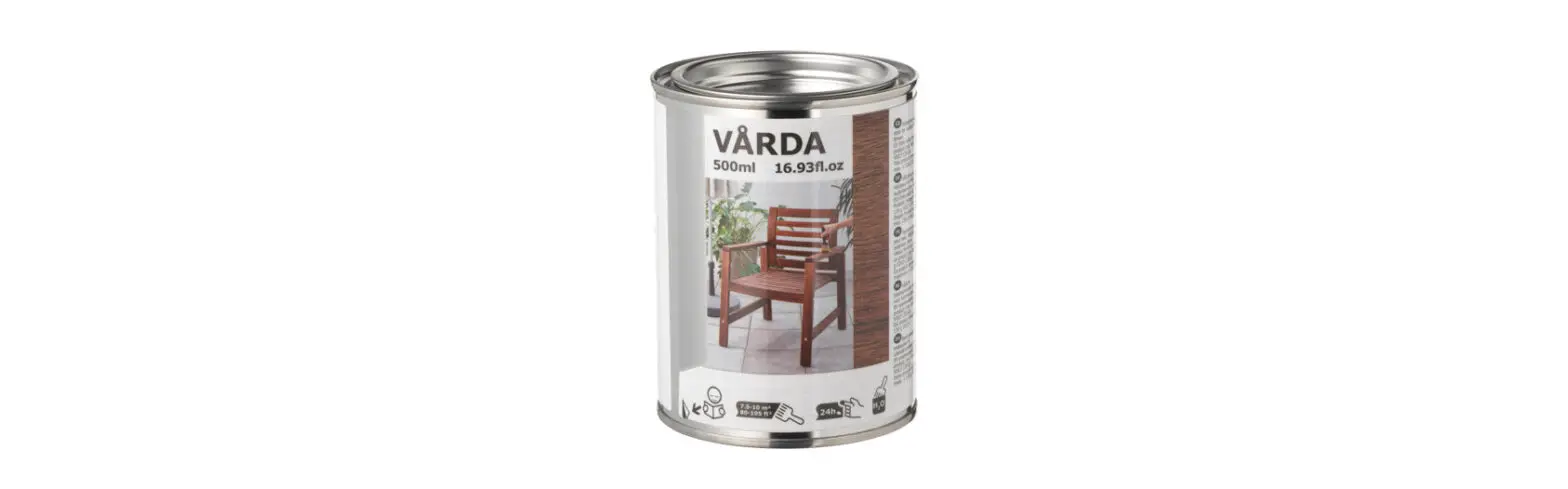 Ikea 403.331.01 Vårda Wood Stain Instruction Manual