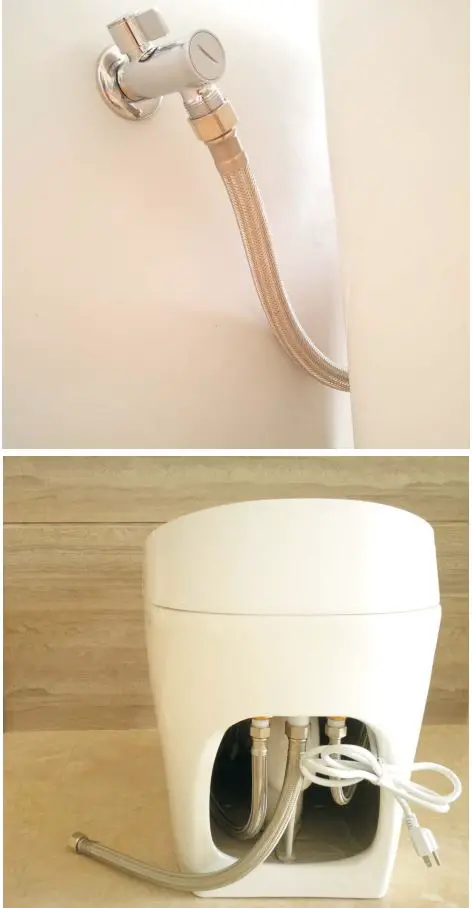 OVE Smart Toilet Instruction Manual - INSTALLATION PICTURE