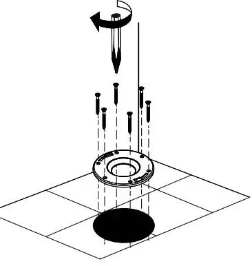 OVE Smart Toilet Instruction Manual - Install the floor drain cover connector
