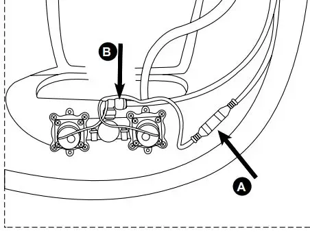 OVE Smart Toilet Instruction Manual - Unplug the electrical cord and the water tube