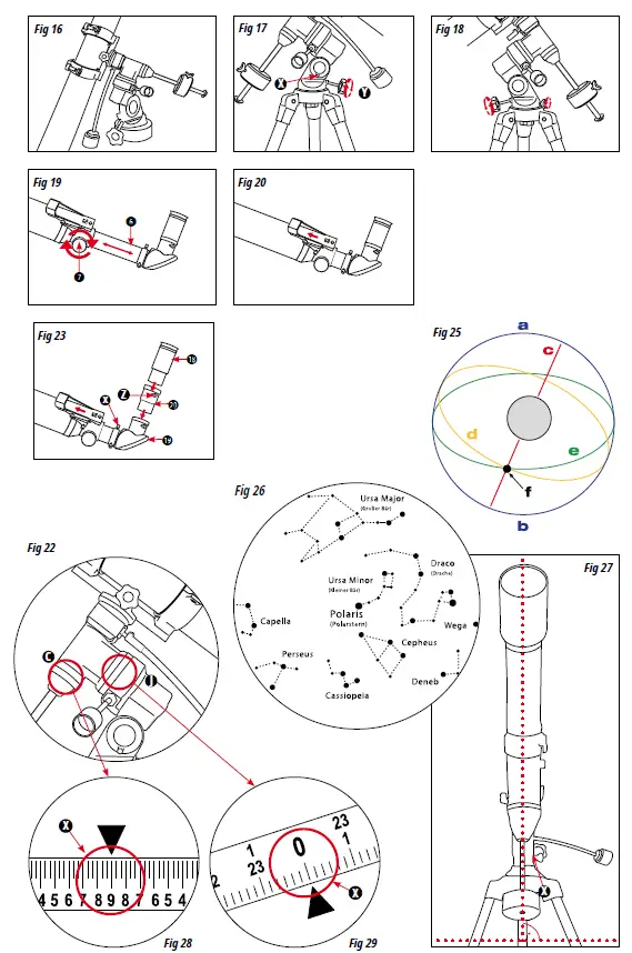 BRESSER 9621801 Space Explorer 90-900 EQ Refracting Telescope fig 3