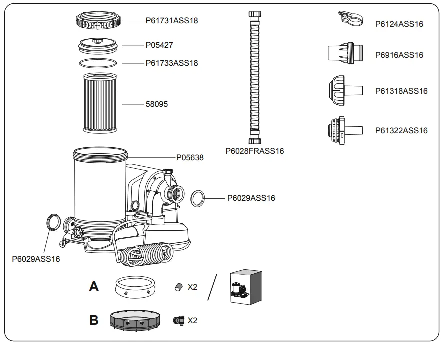 BESTWAY 58391 FILTER PUMP - fig2