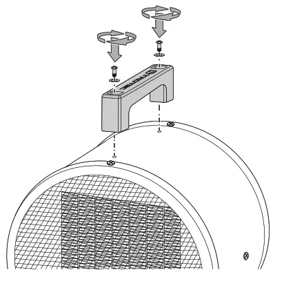 TROTEC TDS 10 M Ceramic Fan Heater Instruction - Divice
