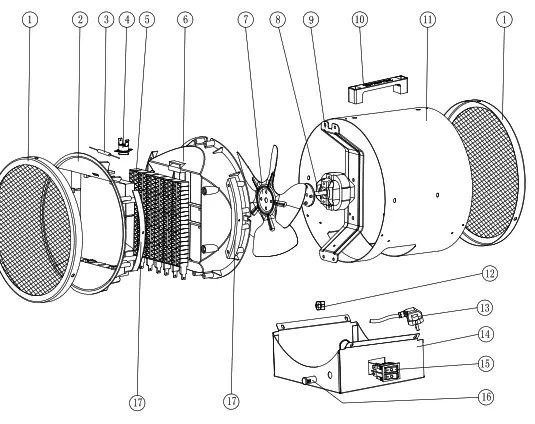 TROTEC TDS 10 M Ceramic Fan Heater Instruction - overvew8