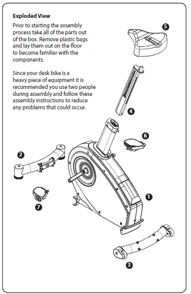 Lifespan C3-DT3 Standing Disk Bike and Console