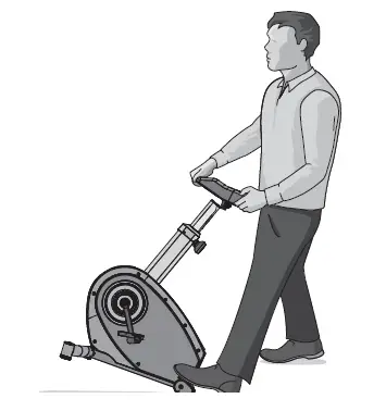 Lifespan C3-DT3 Standing Disk Bike and Console