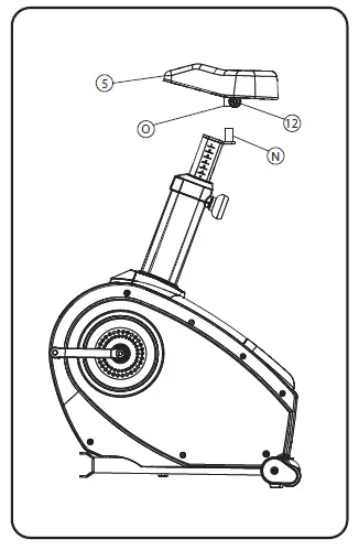 Lifespan C3-DT3 Standing Disk Bike and Console