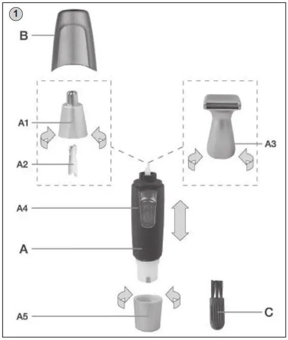 eta 3341 Hair Trimmer - Product Overview1