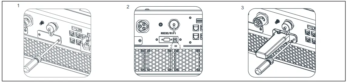 filename Manual de instalare Invertor hibrid monofazat Growatt SPH30006000 single phase Hybrid Inverter - Monitoring device