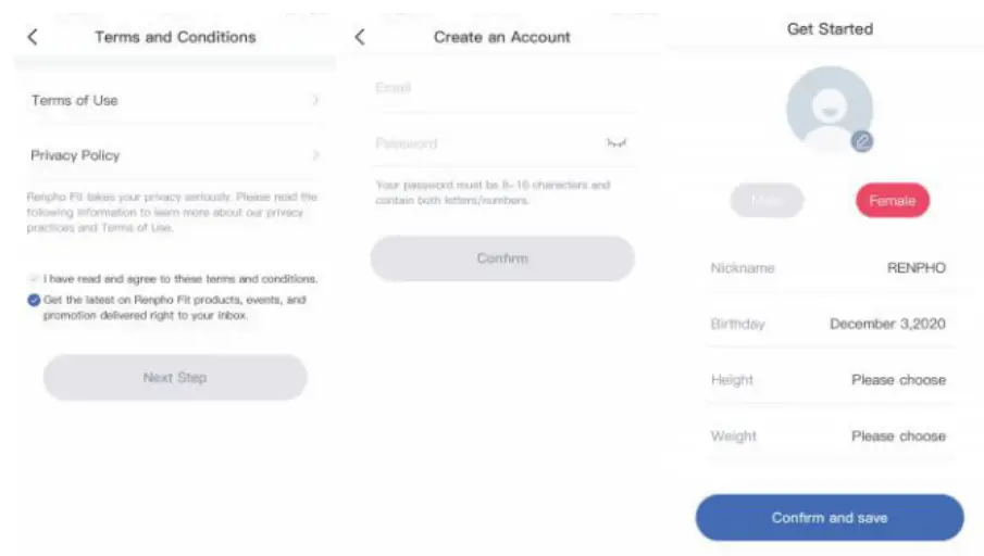 RENPHO R-Q001 Smart Healthy Living Smart Jump Rope - Register