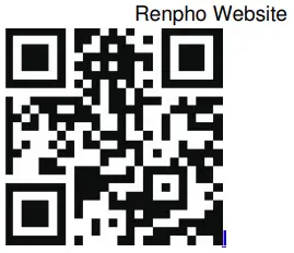 RENPHO R-Q001 Smart Healthy Living Smart Jump Rope - qr code Website