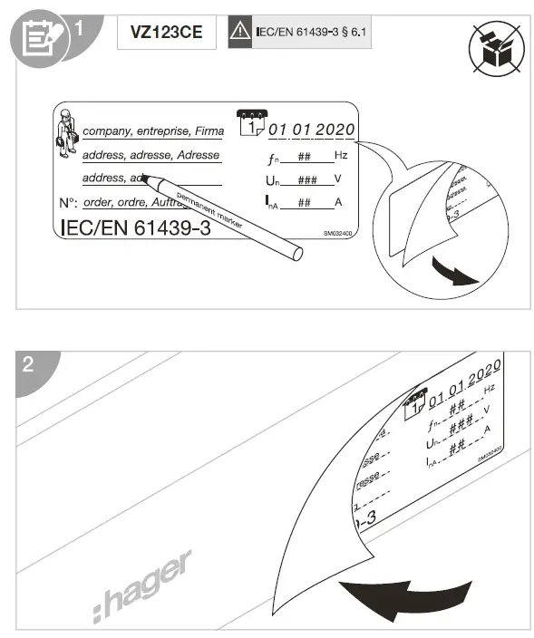 hager VE106U 6 Module Insulated IP55 Enclosure-12