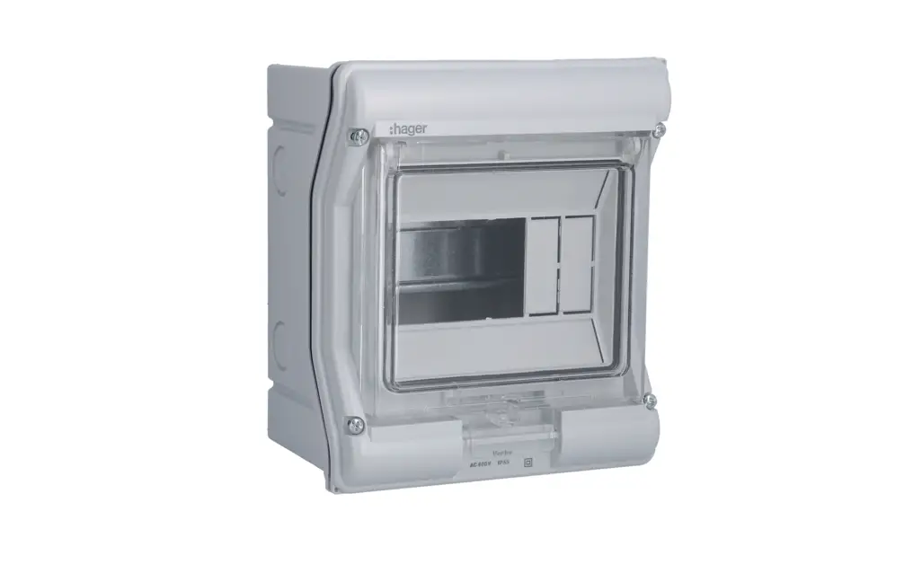 Hager Ve106u 6 Module Insulated Ip55 Enclosure Instruction Manual